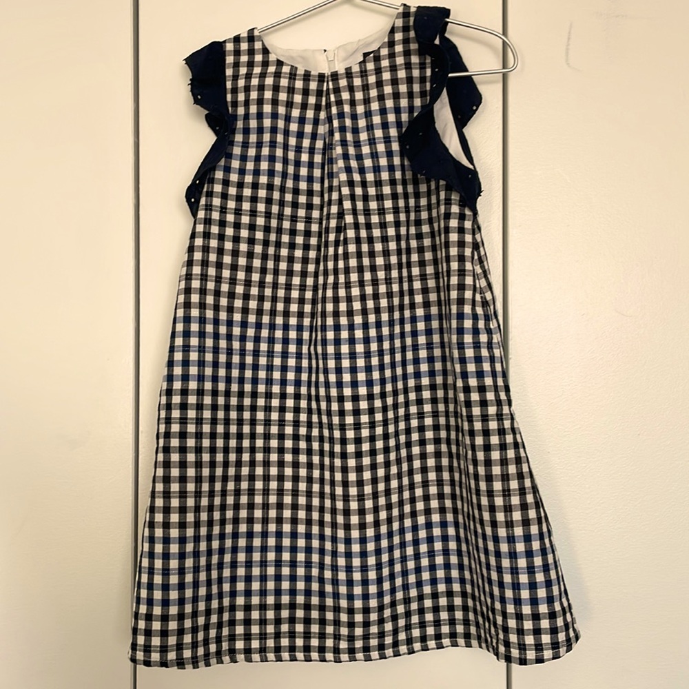 BeBe 6T/120cm check dress
